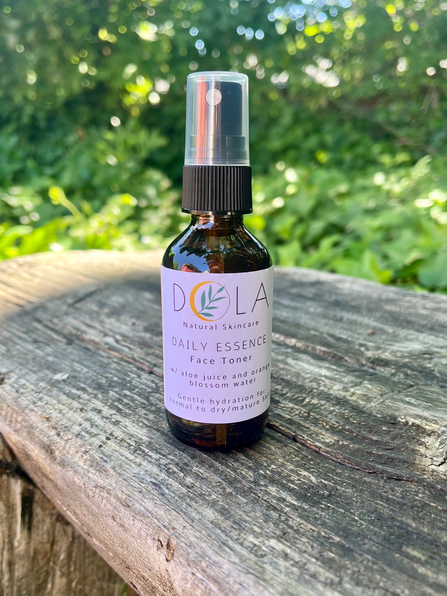 Daily Essence Face Toner for normal to dry/mature skin (w/ aloe juice & orange blossom water)